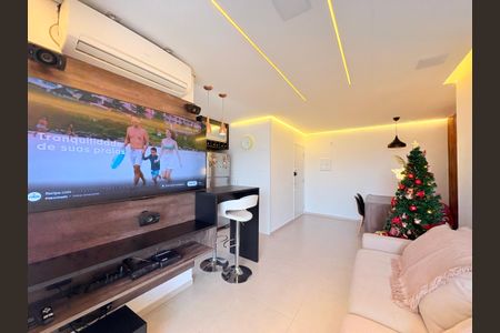 Sala de apartamento à venda com 2 quartos, 67m² em Anhangabaú, Jundiaí