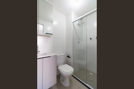 Banheiro de apartamento à venda com 1 quarto, 26m² em Vila Butantã, São Paulo