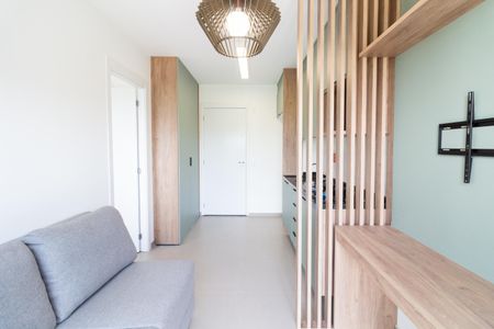 Sala - Cozinha de apartamento à venda com 1 quarto, 26m² em Vila Butantã, São Paulo