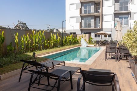 Apartamento à venda com 26m², 1 quarto e sem vaga Apartamento à venda com 26m², 1 quarto e sem vagaÁrea comum - Piscina