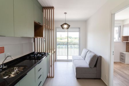 Sala - Cozinha de apartamento à venda com 1 quarto, 26m² em Vila Butantã, São Paulo