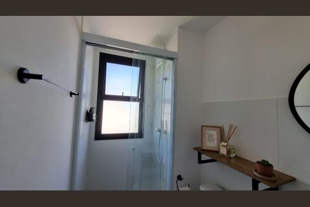 Banheiro de apartamento para alugar com 1 quarto, 28m² em Campos Elíseos, São Paulo