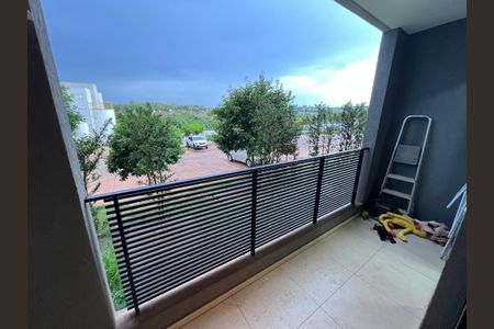 Sacada  da Sala de apartamento para alugar com 2 quartos, 64m² em Distrito de Bonfim Paulista, Ribeirão Preto