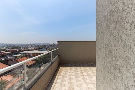 Apartamento à venda com 60m², 2 quartos e 1 vagaSacada da Sala/Cozinha