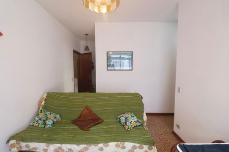 Sala de apartamento para alugar com 1 quarto, 46m² em Balneario Guarujá, Guarujá