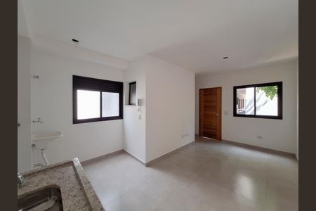 Sala/Cozinha de apartamento à venda com 2 quartos, 41m² em Vila Isolina Mazzei, São Paulo
