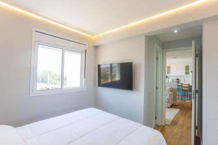 Quarto suíte  de apartamento à venda com 1 quarto, 51m² em Centro, Diadema