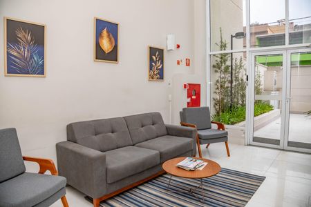 Apartamento à venda com 51m², 1 quarto e 1 vaga Apartamento à venda com 51m², 1 quarto e 1 vagaHall social