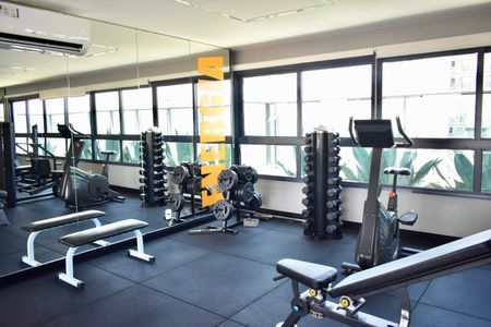 Apartamento para alugar com 37m², 1 quarto e sem vaga Apartamento para alugar com 37m², 1 quarto e sem vagaÁrea comum - Academia