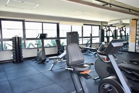 Apartamento para alugar com 37m², 1 quarto e sem vaga Apartamento para alugar com 37m², 1 quarto e sem vagaÁrea comum - Academia