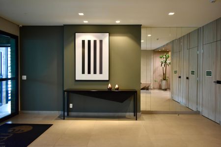 Apartamento para alugar com 37m², 1 quarto e sem vaga Apartamento para alugar com 37m², 1 quarto e sem vagaHall de entrada