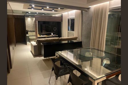 Sala de apartamento para alugar com 2 quartos, 104m² em Vila da Serra, Nova Lima