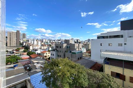 Vista da Sala de apartamento à venda com 3 quartos, 82m² em União, Belo Horizonte