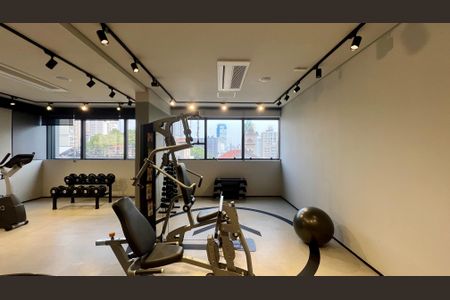 Studio à venda com 21m², 1 quarto e sem vaga Studio à venda com 21m², 1 quarto e sem vagaAcademia