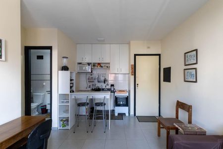 Sala de apartamento à venda com 1 quarto, 32m² em Higienópolis, São Paulo