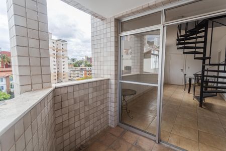 Varanda da Sala 1 de apartamento à venda com 2 quartos, 250m² em Anchieta, Belo Horizonte