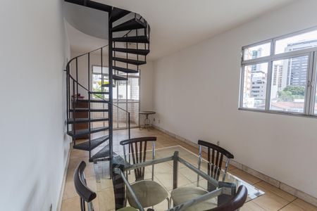 Sala 1 de apartamento à venda com 2 quartos, 250m² em Anchieta, Belo Horizonte