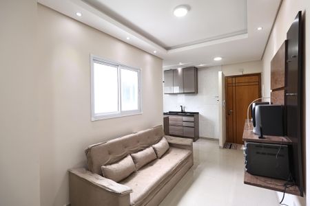 Sala de apartamento à venda com 2 quartos, 100m² em Parque Oratório, Santo André