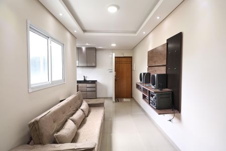 Sala de apartamento à venda com 2 quartos, 100m² em Parque Oratório, Santo André
