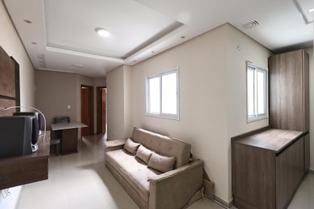 Sala de apartamento à venda com 2 quartos, 100m² em Parque Oratório, Santo André