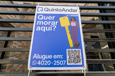 Apartamento para alugar com 34m², 1 quarto e sem vaga Apartamento para alugar com 34m², 1 quarto e sem vagaPlaca