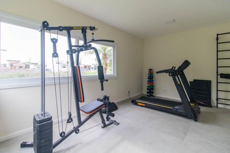 Casa de condomínio à venda com 89m², 3 quartos e 2 vagasÁrea comum - Academia