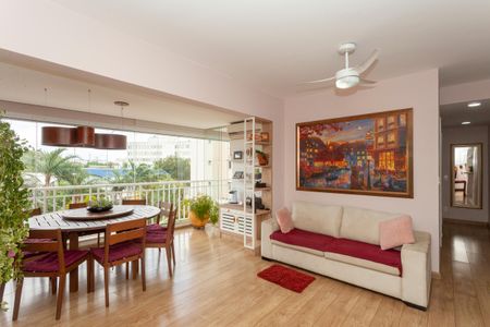 Sala de apartamento à venda com 3 quartos, 94m² em Jurubatuba, São Paulo