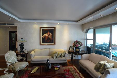 Sala de apartamento para alugar com 4 quartos, 280m² em Barra da Tijuca, Rio de Janeiro