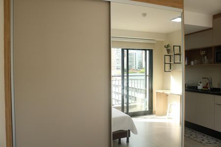 Studio para alugar com 26m², 1 quarto e sem vagaQuarto