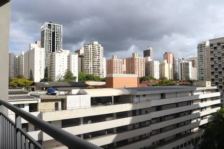 Studio para alugar com 26m², 1 quarto e sem vagaVaranda