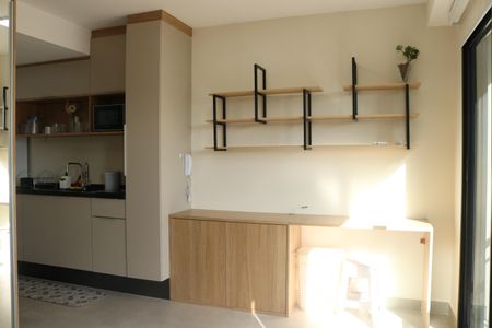 Studio para alugar com 26m², 1 quarto e sem vagaQuarto
