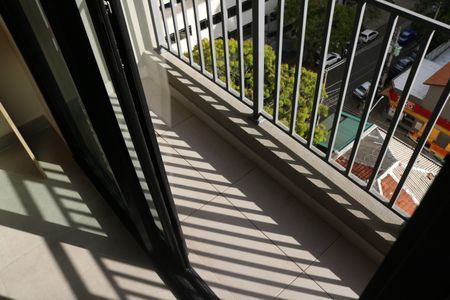 Studio para alugar com 26m², 1 quarto e sem vagaVaranda