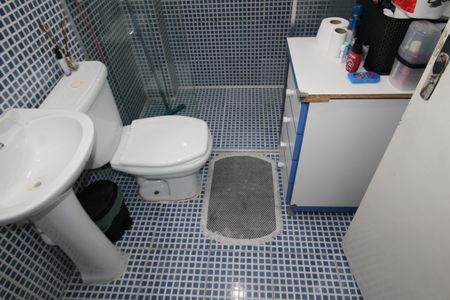 Banheiro de apartamento à venda com 1 quarto, 49m² em Santana, São Paulo