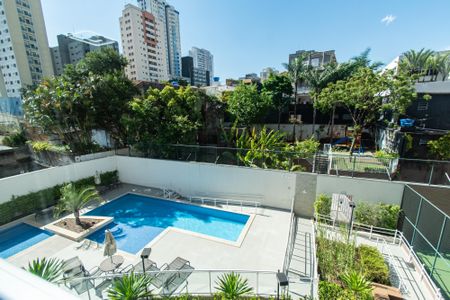 Apartamento à venda com 92m², 3 quartos e 2 vagasVista da varanda
