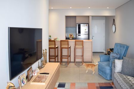 Sala de apartamento à venda com 3 quartos, 90m² em Chácara Seis de Outubro, São Paulo