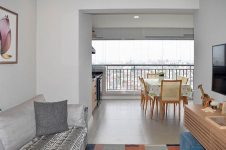 Sala de apartamento à venda com 3 quartos, 90m² em Chácara Seis de Outubro, São Paulo