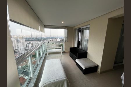 Varanda da Sala de apartamento à venda com 3 quartos, 144m² em Santa Teresinha, São Paulo