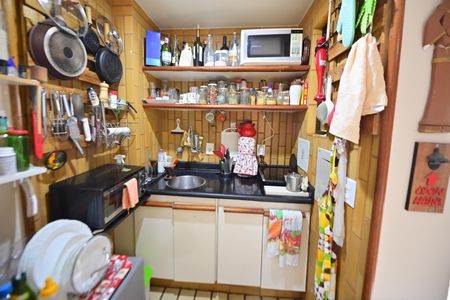 Casa de condomínio para alugar com 44m², 1 quarto e 1 vagaSala/Cozinha