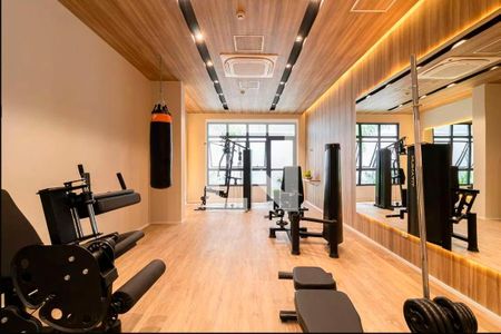 Studio à venda com 24m², 1 quarto e sem vaga Studio à venda com 24m², 1 quarto e sem vagaÁrea comum - Academia