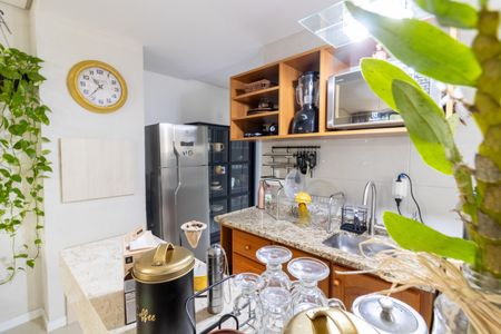 Apartamento à venda com 47m², 1 quarto e 1 vagaCozinha e Área de Serviço