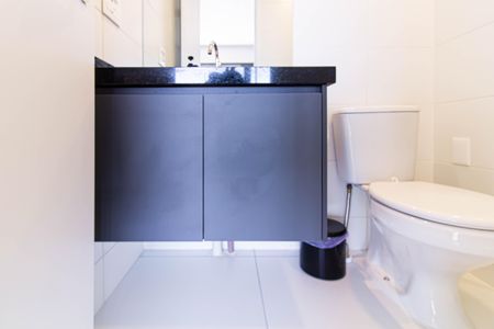 Studio para alugar com 32m², 1 quarto e sem vaga Studio para alugar com 32m², 1 quarto e sem vagaBanheiro