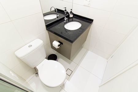 Apartamento para alugar com 32m², 1 quarto e sem vagaBanheiro da Suíte