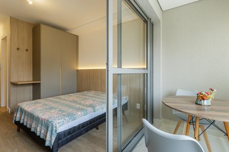 Studio para alugar com 25m², 1 quarto e sem vagaVaranda