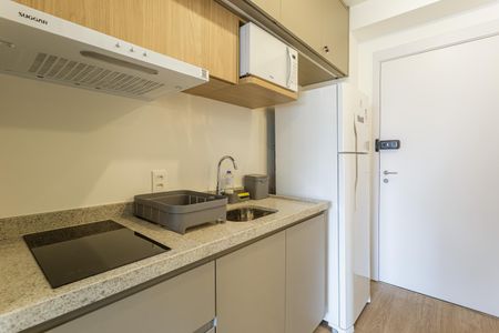 Studio para alugar com 25m², 1 quarto e sem vagaCozinha