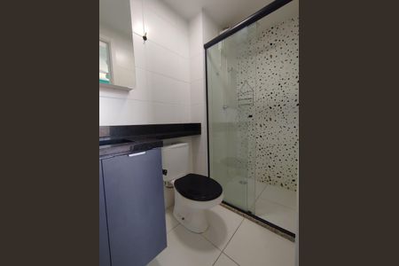 Banheiro de apartamento à venda com 1 quarto, 29m² em Vila Ema, São Paulo