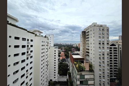 Apartamento para alugar com 140m², 2 quartos e 2 vagas Apartamento para alugar com 140m², 2 quartos e 2 vagasVista da Varanda