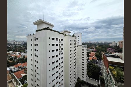 Apartamento para alugar com 140m², 2 quartos e 2 vagas Apartamento para alugar com 140m², 2 quartos e 2 vagasVista da Varanda