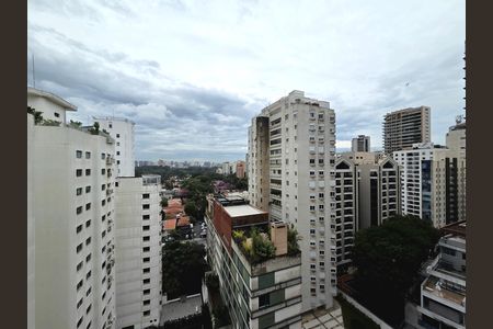 Apartamento para alugar com 140m², 2 quartos e 2 vagas Apartamento para alugar com 140m², 2 quartos e 2 vagasVista da Varanda