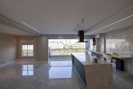 Sala_Cozinha - Conjugada de apartamento à venda com 3 quartos, 110m² em Alphaville Empresarial, Barueri