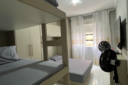 Quarto de apartamento para alugar com 1 quarto, 34m² em José Menino, Santos